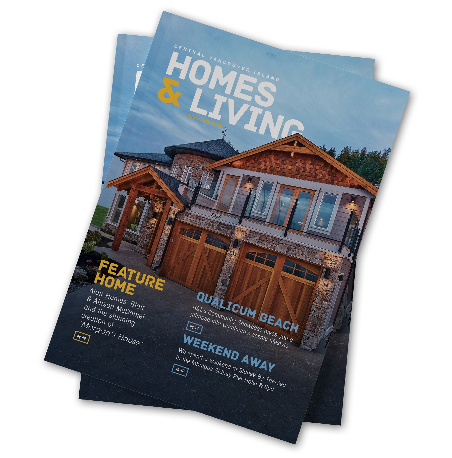 Homes and Living Magazine Cover