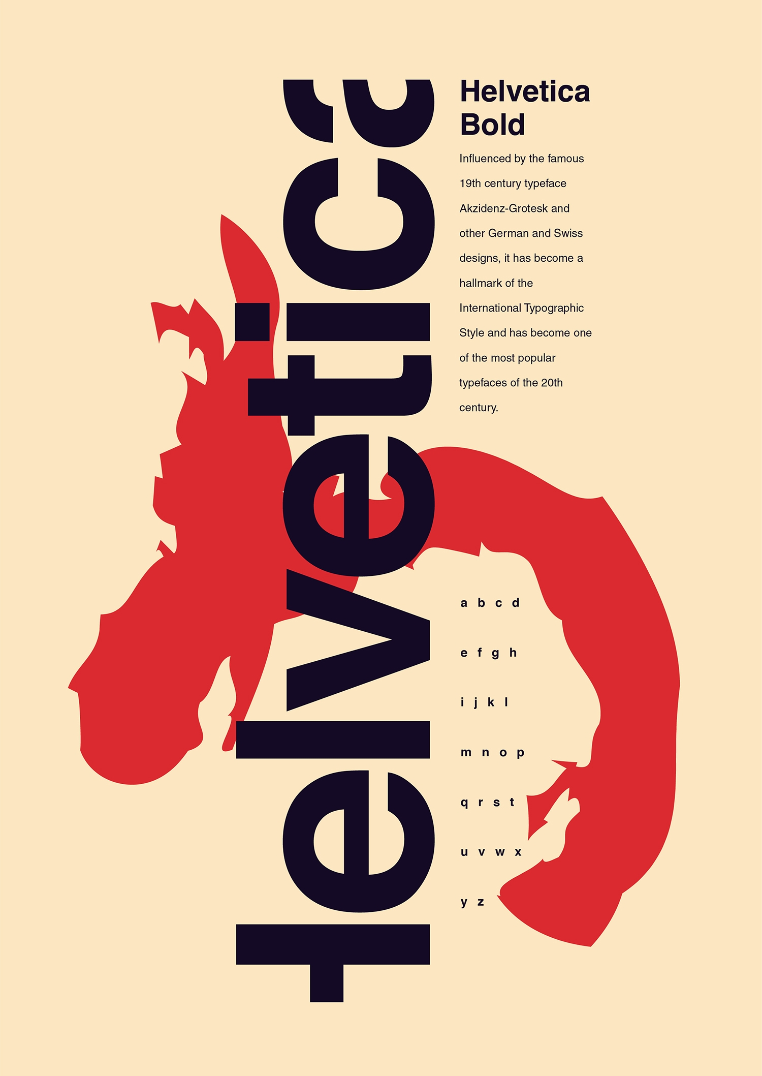 Helvetica Type Poster 2