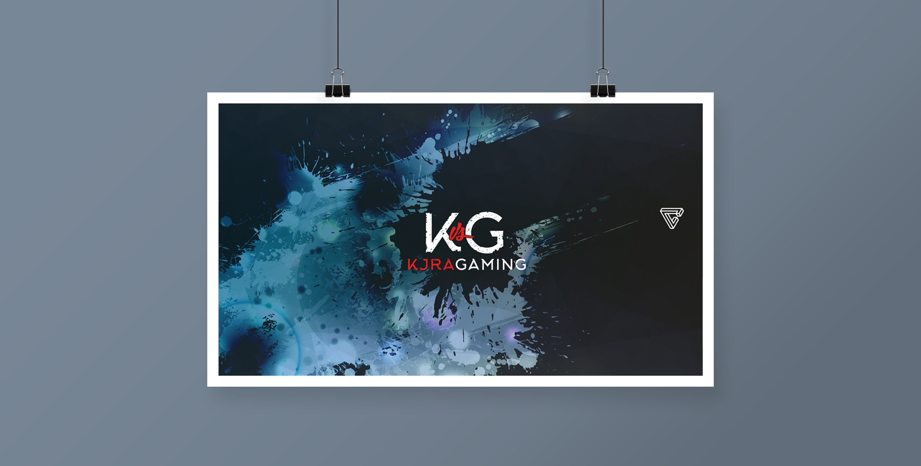 YouTube channel banner art - K&G