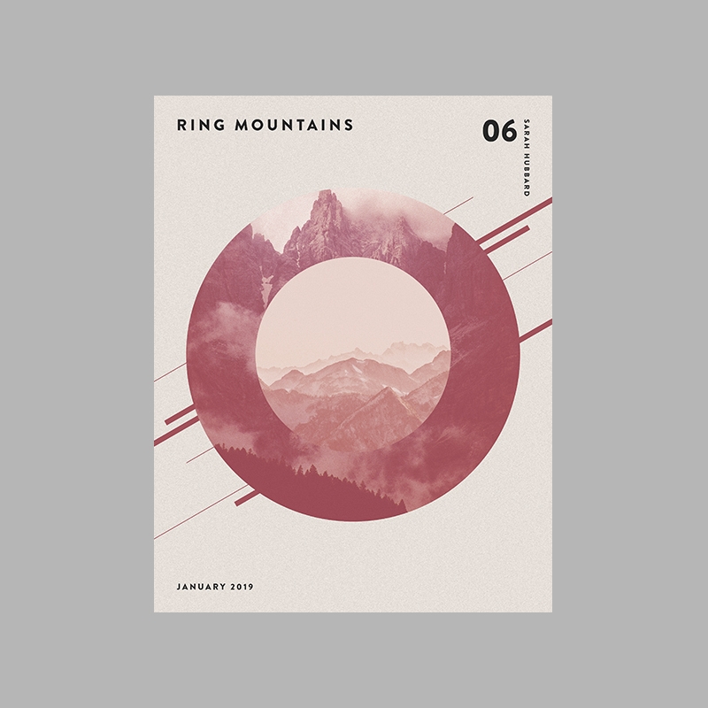 Ring Mountains Poster Design